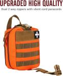 Tactical MOLLE Rip-Away EMT Medical First Aid IFAK Lifesaving Pouch,Outdoor