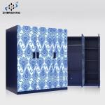 Indoor Office Stainless Steel Storage Closet With Doors 0.6mm