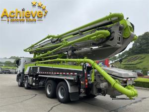 Wholesale 49X-6RZ Used ZOOMLION Concrete Pump MERCEDES BENZ 8X4 Green Gray from china suppliers
