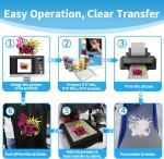 60cm Digital Printing DTF Heat Transfer PET Film DTF Printer Film Men Canvas