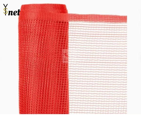 Polyethylene Construction Safety Screens Red / Black / Green Scaffold Mesh