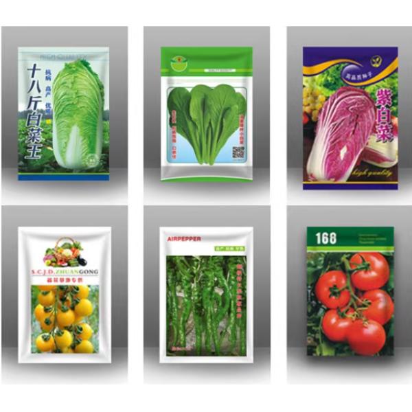 100% Waterproof Glossy 2 Side 100gram PE Coated Paper For Making Seed Package Bags