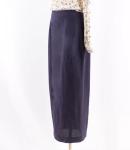 260 Gram Tencel Twill Fabric Size 36 38 40 PFP Womens Black Maxi Skirt