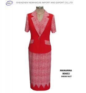 China MANANNA ladies dresses suits for women  on sale