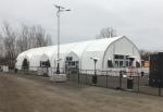 TFS Multi Purpose Curved Tent Sporting Outdoor Events Permanent Party Tent