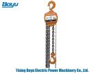 Standard Specification Light Weight Chain Block Hoist 1 Ton Load Lifting