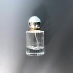 30ML high-end perfume bottle ball cap portable vertical bar glass perfume sub