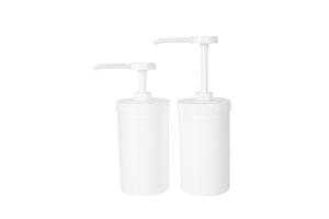 Wholesale 1250ml HDPE Round Shape Conatiner Ketchup Dispenser Pump UKR30 from china suppliers