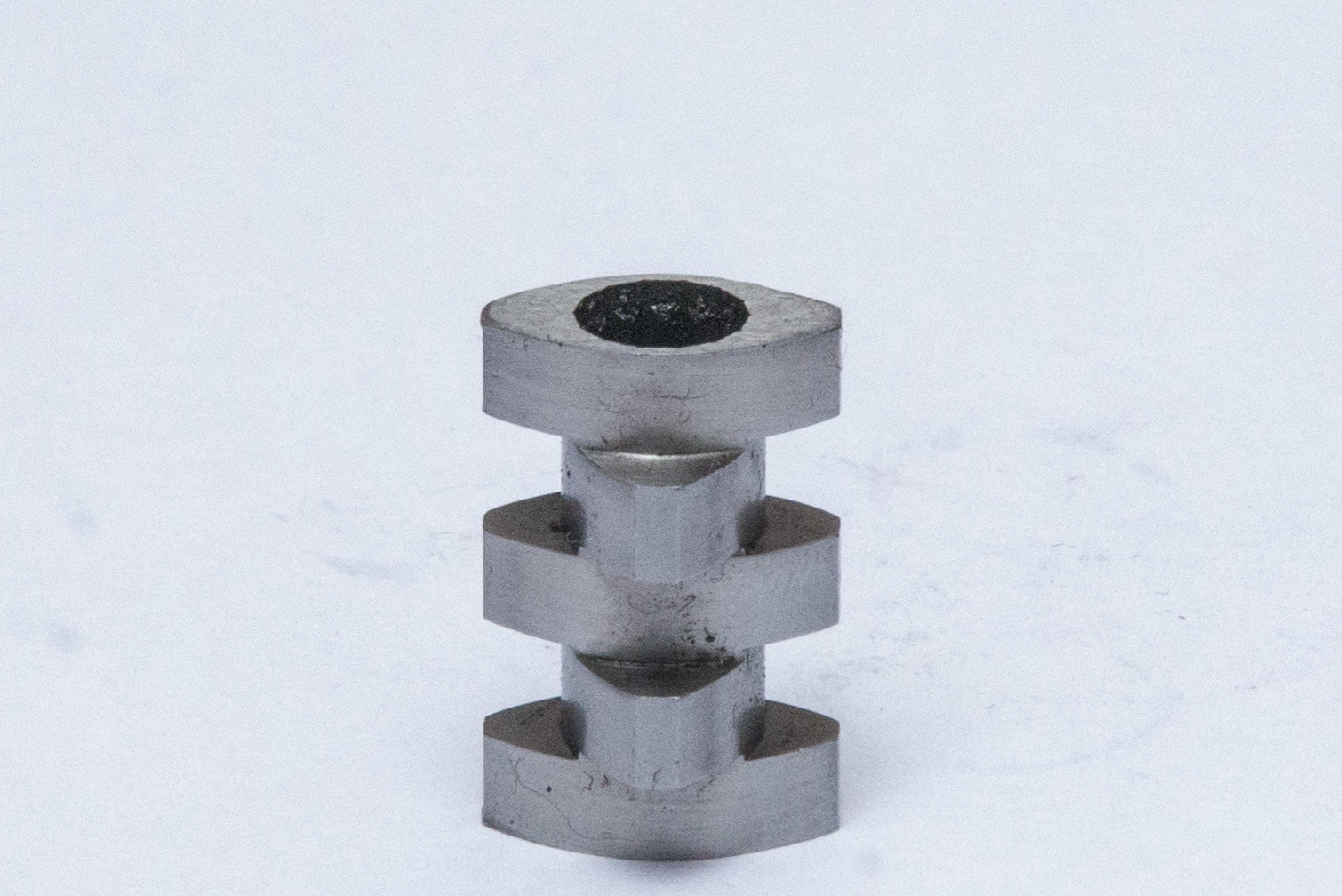 Wear Resistance Neutral Kneading Block 90 Degree Extruder Components For Puffed Food
