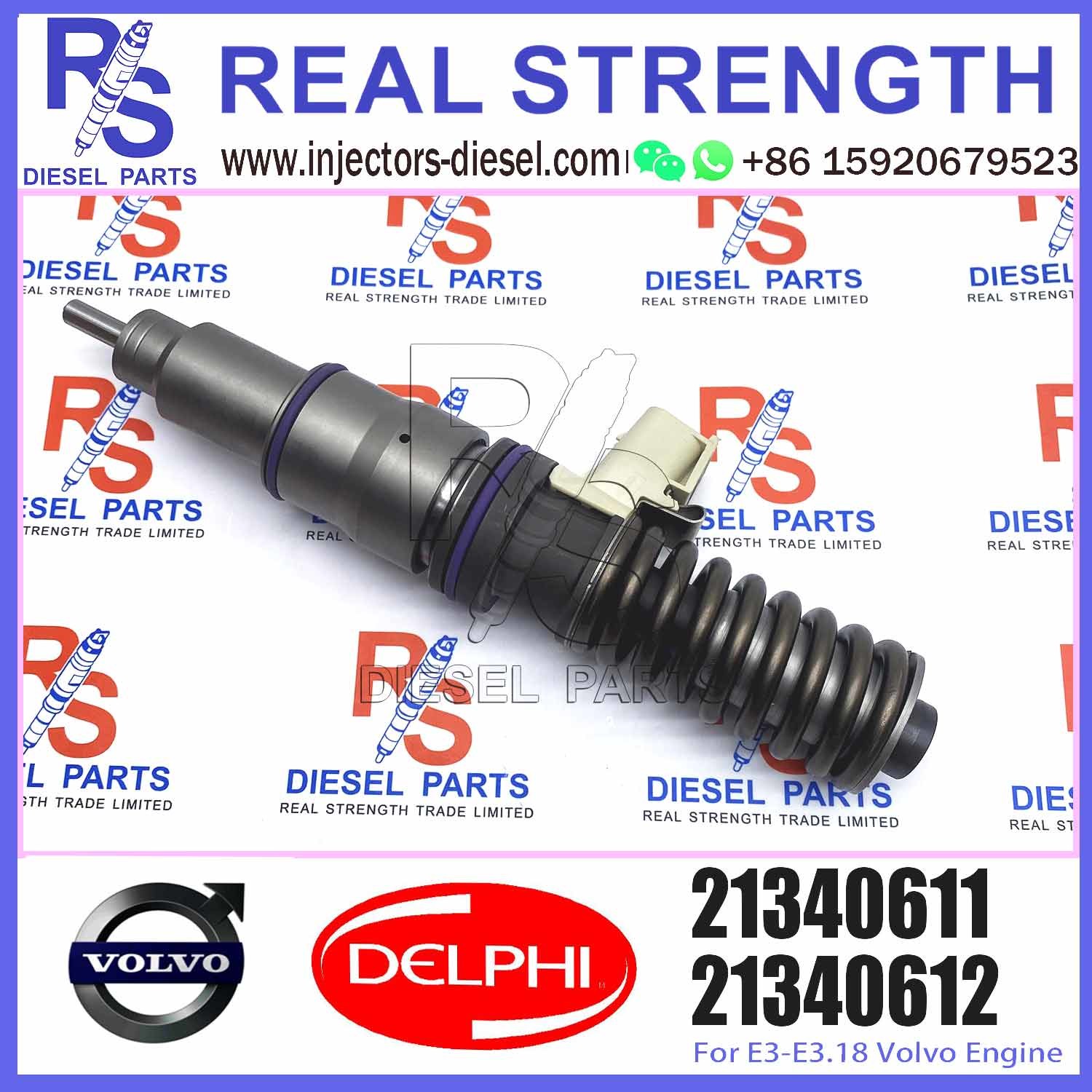 21371672 21340611 BEBE4D24001 Factory Price Common Rail Injector Fuel Injector Nozzles For V-O-L-V D13 OE 21340611