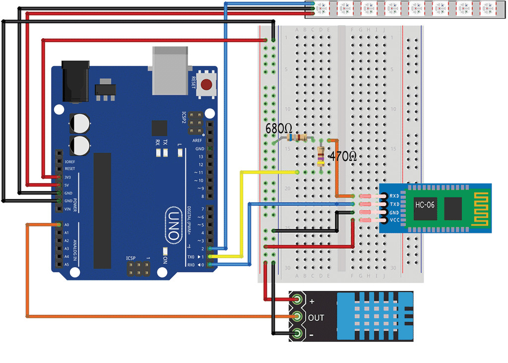 4 Pin 2.4GHz HC-06 Wireless Arduino Sensor Module Bluetooth Wireless Module for Arduino