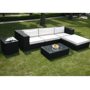 Wholesale American Style Chesterfield Sofa Outdoor Sectional Patio Furniture L-shape Aluminum Sofa Set for Your Garden from china suppliers
