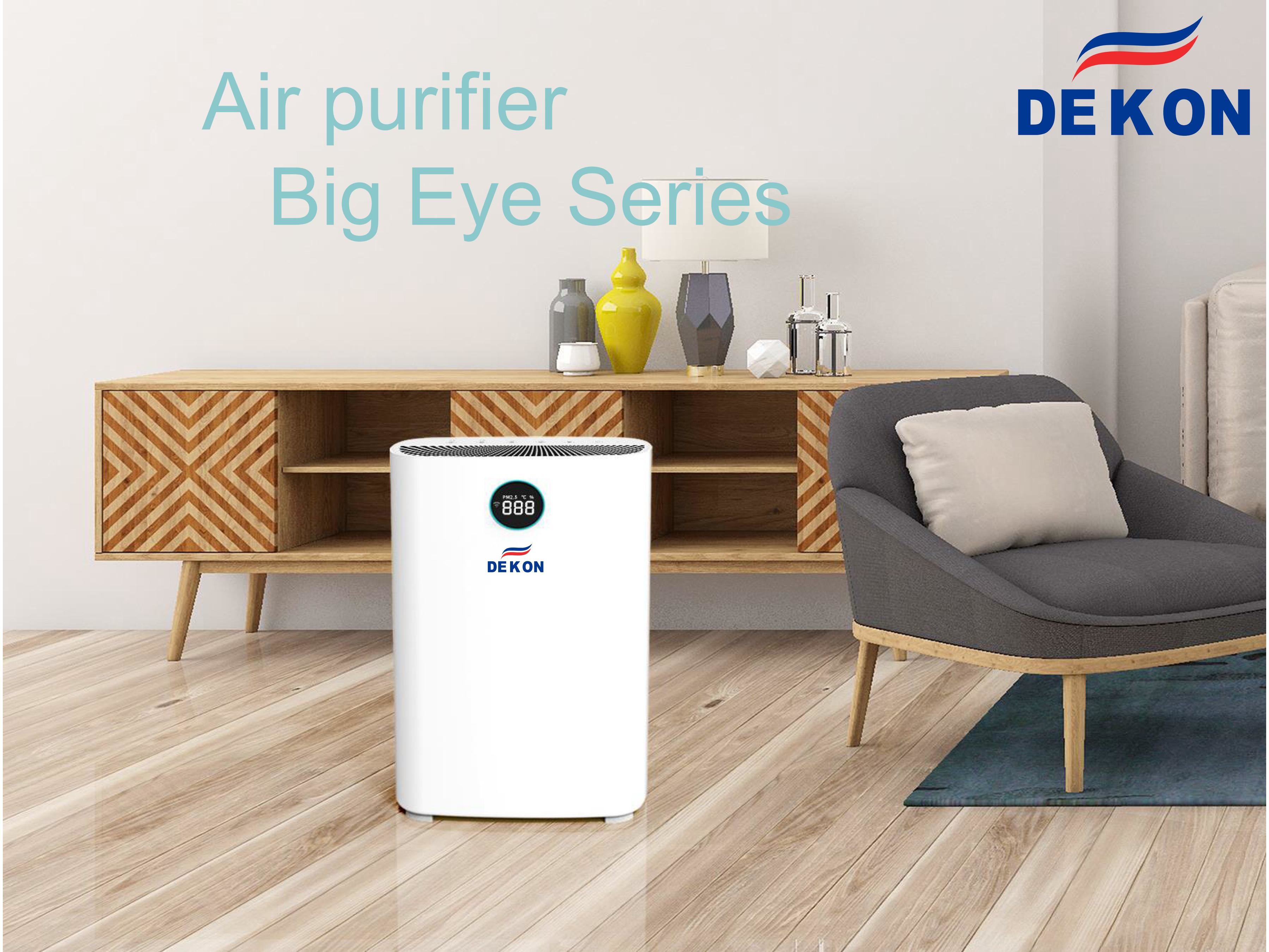 Big Eye series Purilizer-UVC and HEPA H11 Air purifier and air sterilizer good air disinfection for home and office