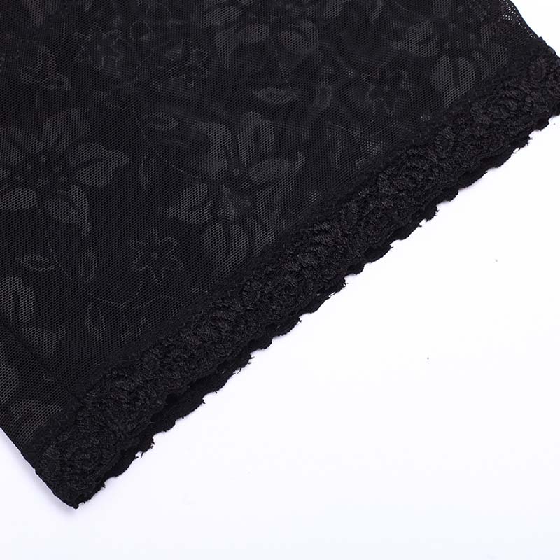 black Waist Shapers Hook And Eye Button detial 2