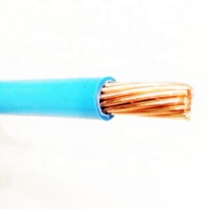Wholesale Single Solid Copper Conductor PVC Insulation Cable for Fire Resistant Electrical Wire from china suppliers