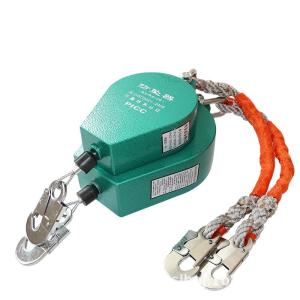 Wholesale 15m Retractable Wire Rope Fall Arrester High Temperature Resistance from china suppliers