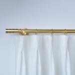 Rose Gold Coloured 25/28 mm Curtain Rod Set Pole Iron Curtain Tube Wholesale
