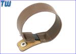 Pure Leather Bracelet Wristband 1GB Thumbdrive Disk Device Customized