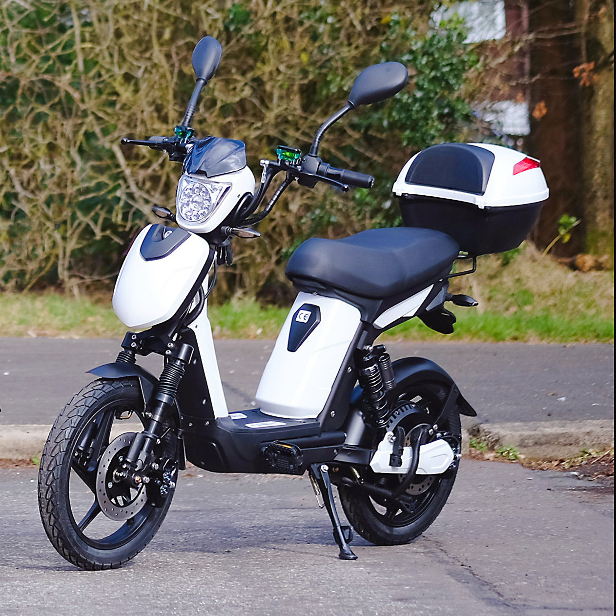 350W EEC Street Legal Electric Scooter With COC L1e-A Certificates