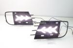 VW Tiguan Volkswagen DRL LED Daytime driving turn signal Fog Lights
