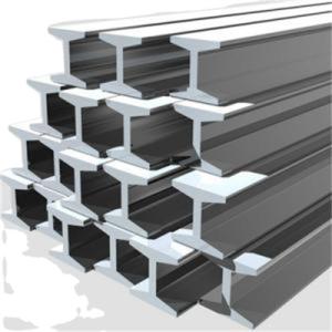Wholesale Q235B Black Painted carbon steel I beam for building construction from china suppliers