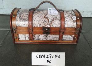 Wholesale L36 Handicraft Plywood PU Wine Storage Box from china suppliers