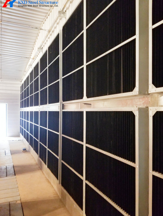 30000 Poultry Complete Large Broilers Chicken Shed Automatic Chicken House Feeding Drinking Plant