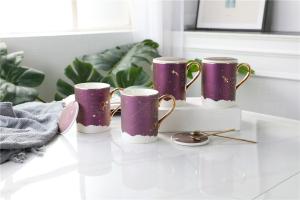Wholesale 13.5oz 89mm Height Edge Chip Resist Novelty Bulk Pottery Coffee Mugs from china suppliers