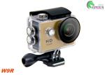 Outdoor Waterproof Sports Action Camera W9R 1080P , HD Motorcycle Action Camera