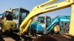 Original YANMAR VIO55-5B CRAWLER EXCAVATOR FOR SALE /USED YANMAR EXCAVATOR FOR