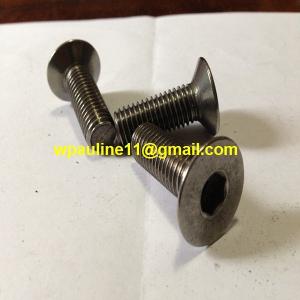 Wholesale 317L countersunk head socket screws din7991 from china suppliers