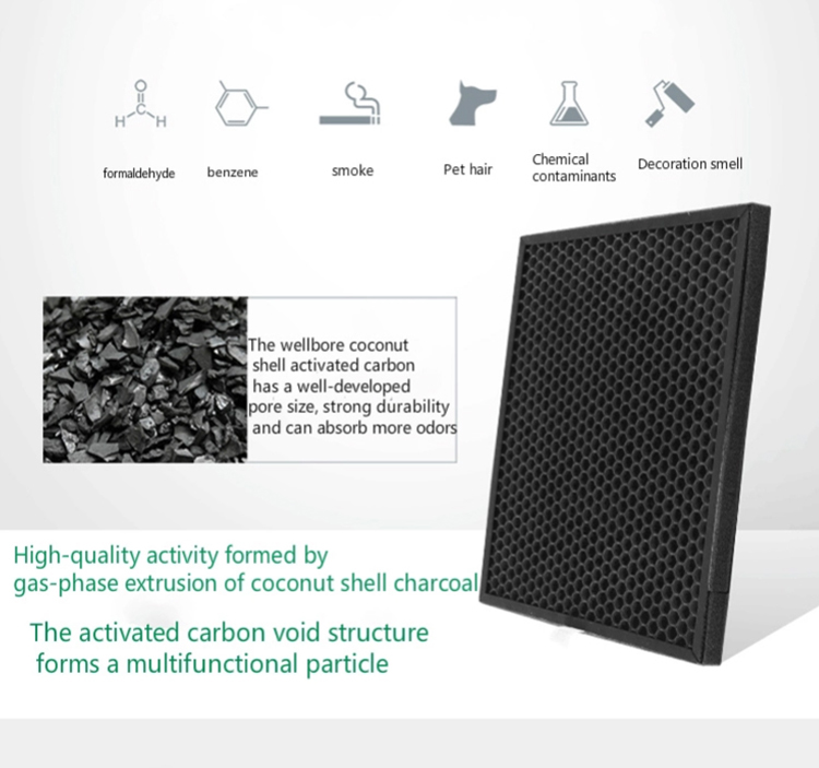Homefish Oem Purificador Cadr 410M3/H Pm2.5 Uv C Light Smart Air Cleaner Washer Ionizer Scrubber Wifi Commercial Air Purifier