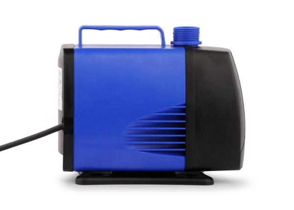 Long Lifetime Solar Powered Water Pump Dc Motor Two Outlet Portable Handle