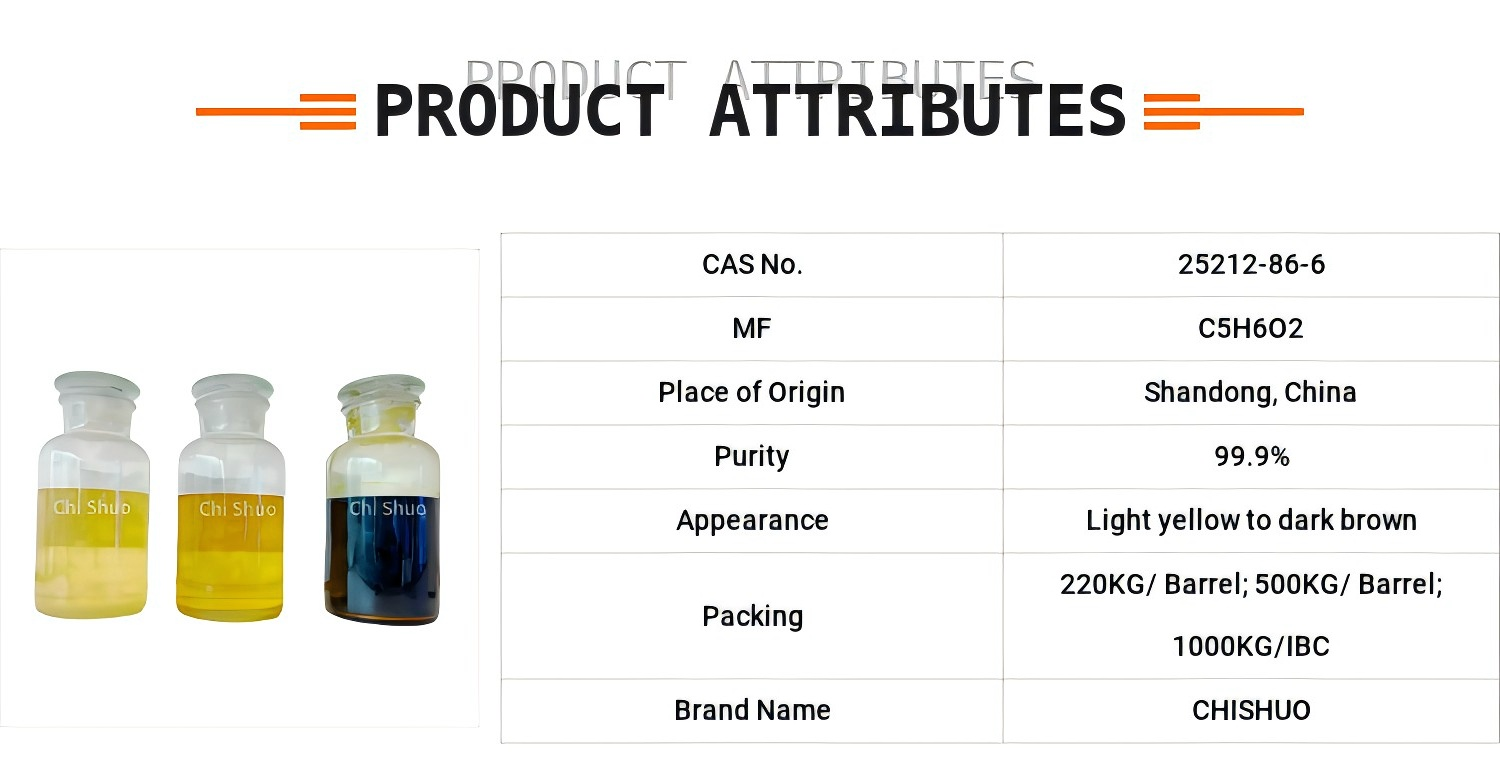 Cold Box Resin for Sand Casting in Foundry Amine Resin MF C5H6O2 CAS No. 25212-86-6