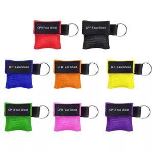 Wholesale Medical Training Mouth To Mouth CPR Face Shield Mask With Key Chain from china suppliers