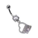 316 Heart Belly Button Piercings Jewelry