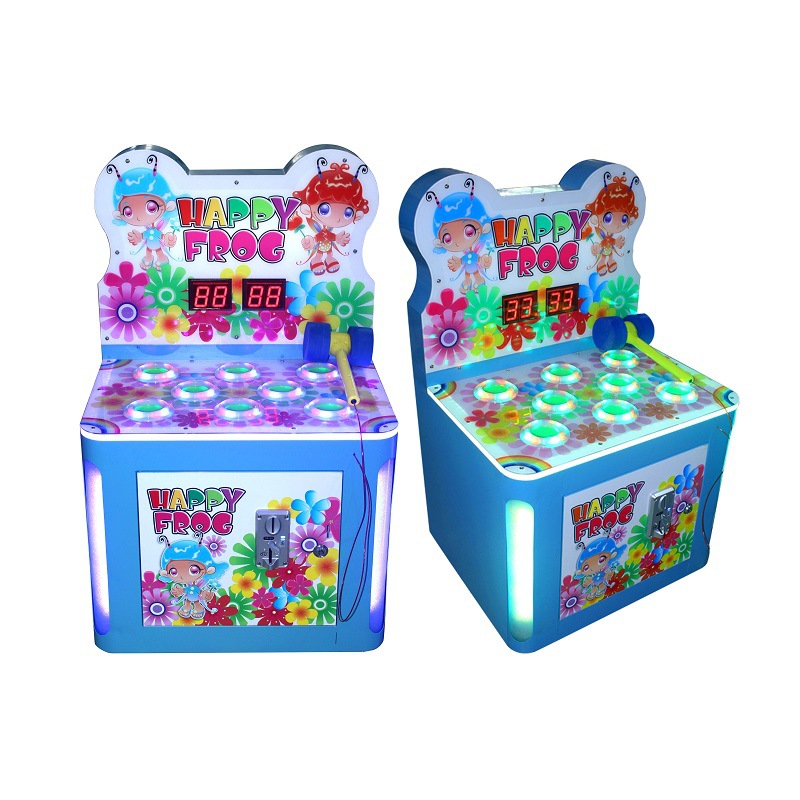 Frog Arcade Hammer Game Machine Whack A Mole Toy 220V