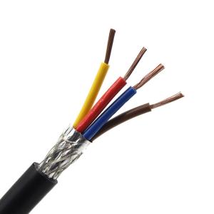 Wholesale 20AWG 22AWG RG59 RG6 Coaxial Cable RVVP Communication Cable 2 Core 3 Core from china suppliers