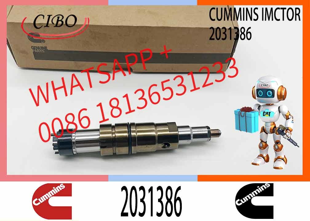 Common rail injector fuel injecto 2029622 2030519 2057401 2031836 for ISZ13 Excavator DC09 DC16 DC13