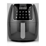 4.5 Liter Visual Silicone Basket Air Fryer Stainless Steel French Fires Oil Free