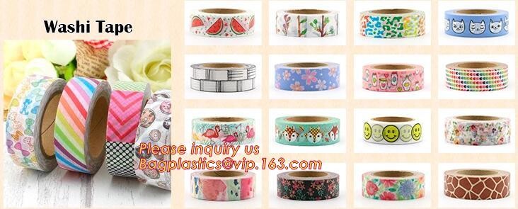 Free Samples Printed Decorative Set Washi Tape,Vintage style free sample box waterproof custom printed washi tape BAGEAS