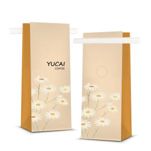 Wholesale Biodegradable Flat Bottom Coffee Bags With Valve from china suppliers