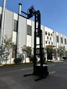 Wholesale 5 Meters Height 24V210AH Single Electric Reach Forklift with 1500 kg Load Capacity from china suppliers