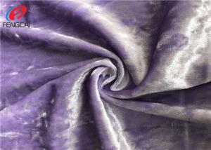 Wholesale Diamond Brushed Shiny Ice Velvet Polyester Spandex Velvet Fabric For Sofa from china suppliers