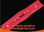 PVC zipper used for bags ,garment waterproof zipper plastic zipper, Garment