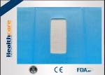 EO Dispoable Surgical Drapes 55g Impregnated Cloth And PE Film With Square Hole