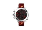 Genuine Leather Band Alloy Quartz Wrist Watch Multifunction 3 Hands Water