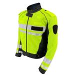 Police Fluorescent Jacket Vest Reflective Motorcycle Riding Wear Clothing