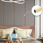 Edge Mirrors Stainless Steel Trim Modern U Shaped Tile Trim 0.24mm - 1mm
