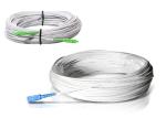 FTTH Indoor Outdoor Fiber Optic Drop Cable SC APC fiber pigtail assemblies
